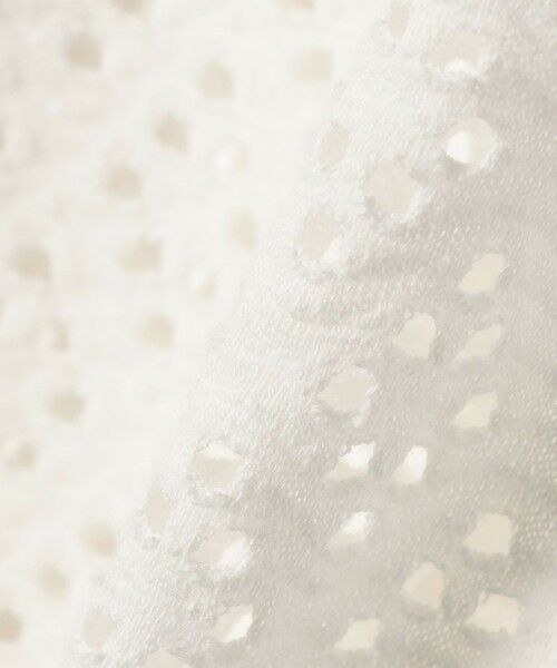 SHIPS / シップス カットソー | 《予約》〈手洗い可能〉アイレット ノースリーブ フレア プルオーバー | 詳細10