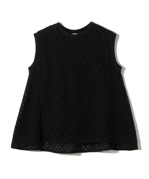 SHIPS / シップス カットソー | 《予約》〈手洗い可能〉アイレット ノースリーブ フレア プルオーバー | 詳細19