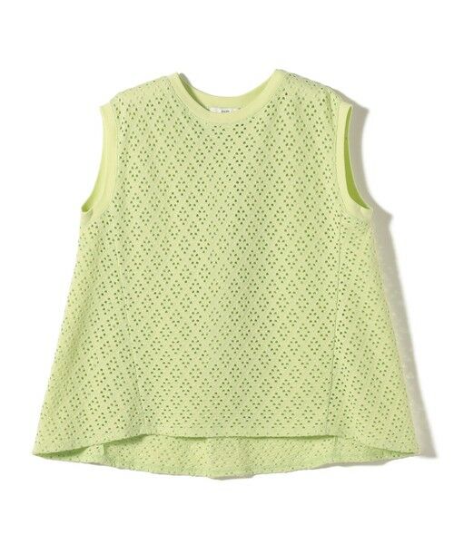 SHIPS / シップス カットソー | 《予約》〈手洗い可能〉アイレット ノースリーブ フレア プルオーバー | 詳細29