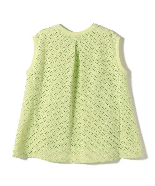 SHIPS / シップス カットソー | 《予約》〈手洗い可能〉アイレット ノースリーブ フレア プルオーバー | 詳細30