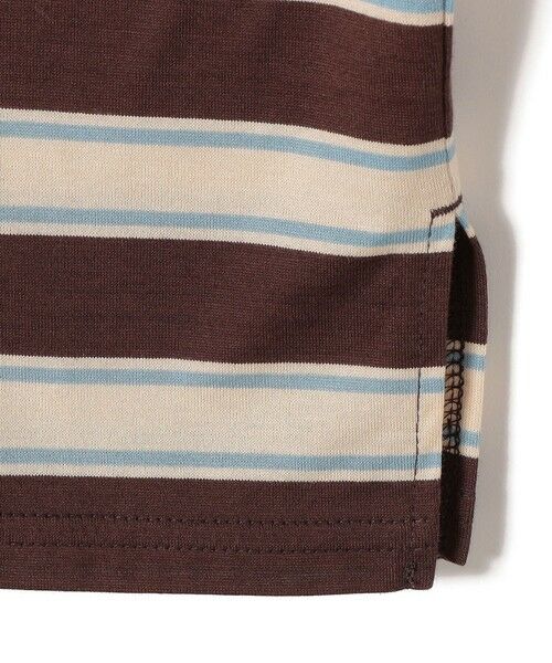 SHIPS / シップス Tシャツ | 《予約》〈手洗い可能〉ボーダー / ソリッド 袖ギャザー ショートスリーブ プルオーバー | 詳細14
