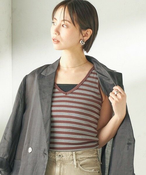 SHIPS / シップス タンクトップ | 《予約》【SHIPS別注】miller: 2パック 2WAY タンクトップ | 詳細30