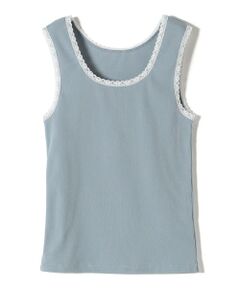 SHIPS / シップス タンクトップ | 〈手洗い可能〉レース トリミング 2WAY タンクトップ