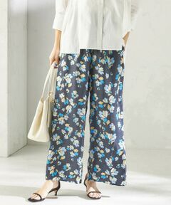 SHIPS / シップス その他パンツ | 《予約》〈手洗い可能〉IPEKER プリント ワイド パンツ