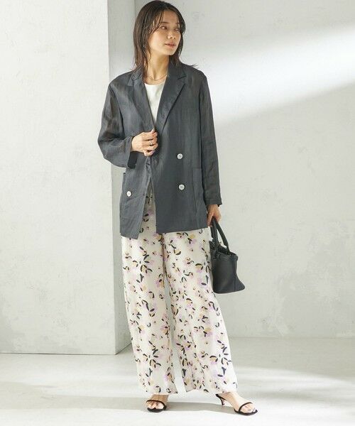 SHIPS / シップス その他パンツ | 《予約》〈手洗い可能〉IPEKER プリント ワイド パンツ | 詳細1