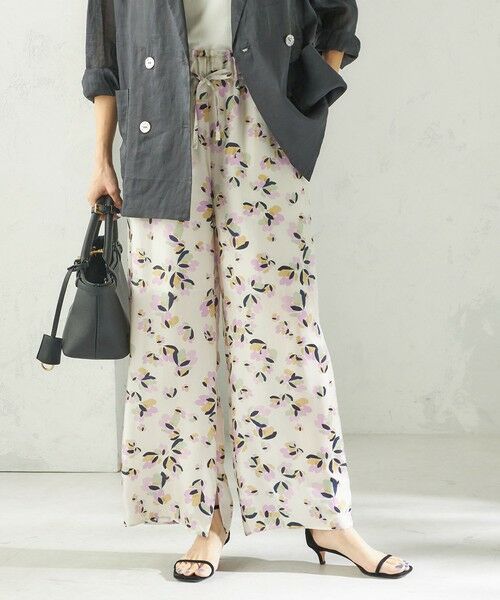 SHIPS / シップス その他パンツ | 《予約》〈手洗い可能〉IPEKER プリント ワイド パンツ | 詳細5