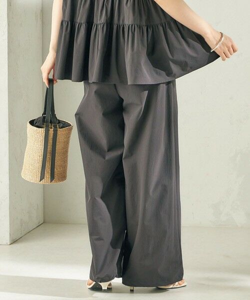 SHIPS / シップス その他パンツ | 《予約》〈接触冷感 / 撥水加工〉TEXBRID(R) 裾 ドロスト パンツ | 詳細5