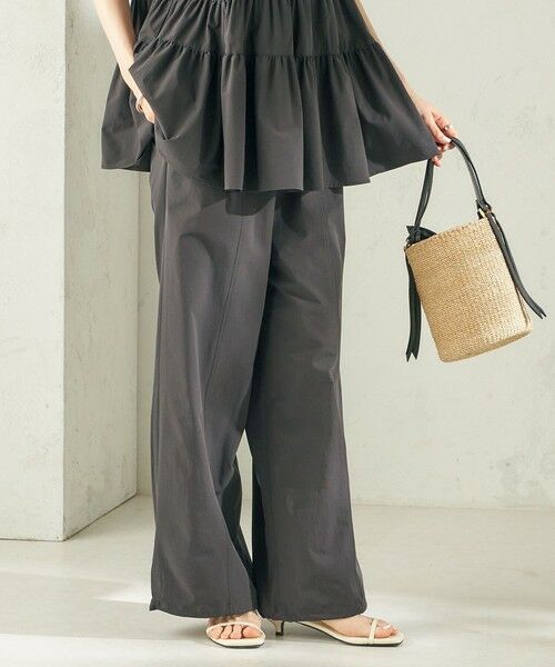 SHIPS / シップス その他パンツ | 《予約》〈接触冷感 / 撥水加工〉TEXBRID(R) 裾 ドロスト パンツ | 詳細6