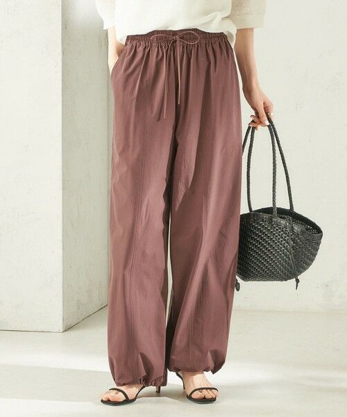 SHIPS / シップス その他パンツ | 《予約》〈接触冷感 / 撥水加工〉TEXBRID(R) 裾 ドロスト パンツ | 詳細15