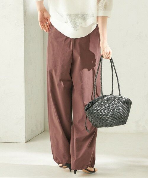 SHIPS / シップス その他パンツ | 《予約》〈接触冷感 / 撥水加工〉TEXBRID(R) 裾 ドロスト パンツ | 詳細17