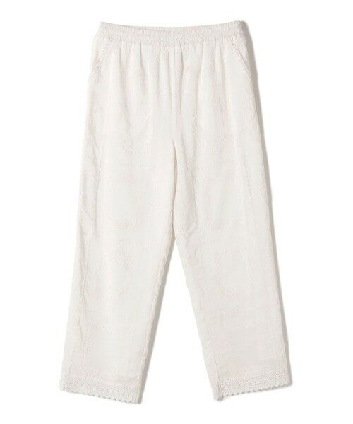 SHIPS / シップス その他パンツ | 《予約》〈手洗い可能〉パッチワーク レース ドロスト パンツ | 詳細21