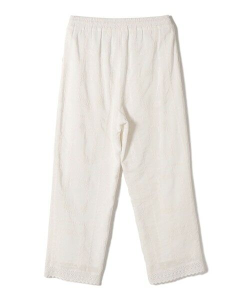 SHIPS / シップス その他パンツ | 《予約》〈手洗い可能〉パッチワーク レース ドロスト パンツ | 詳細22