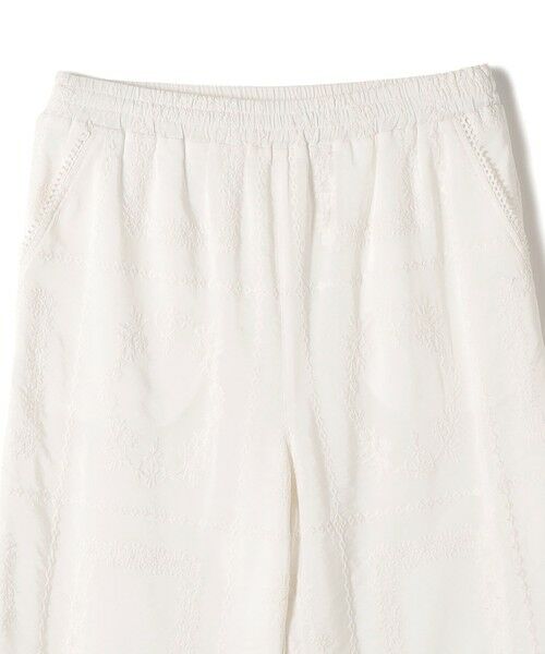 SHIPS / シップス その他パンツ | 《予約》〈手洗い可能〉パッチワーク レース ドロスト パンツ | 詳細23