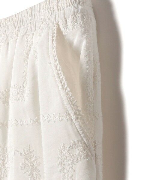 SHIPS / シップス その他パンツ | 《予約》〈手洗い可能〉パッチワーク レース ドロスト パンツ | 詳細24