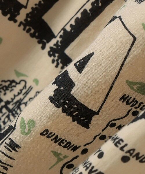 SHIPS / シップス ロング・マキシ丈スカート | 《予約》【SHIPS別注】BINDU:〈手洗い可能〉フロリダ マップ スカート | 詳細16