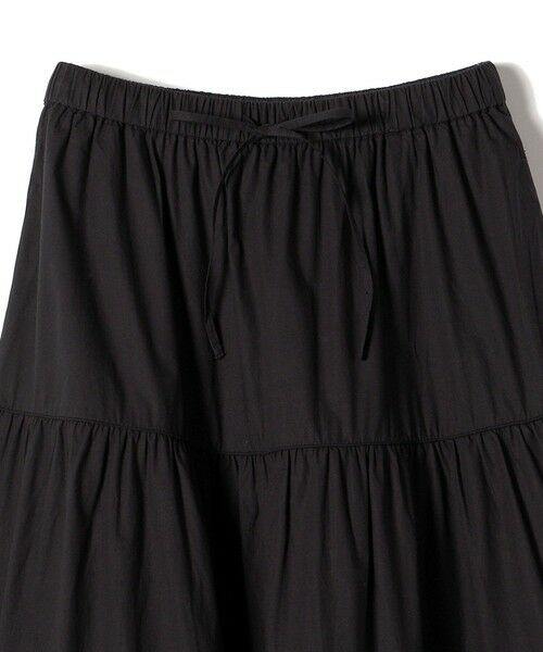 SHIPS / シップス ロング・マキシ丈スカート | 【SHIPS別注】Fanaka:〈手洗い可能〉ライン レース ティアード スカート | 詳細4