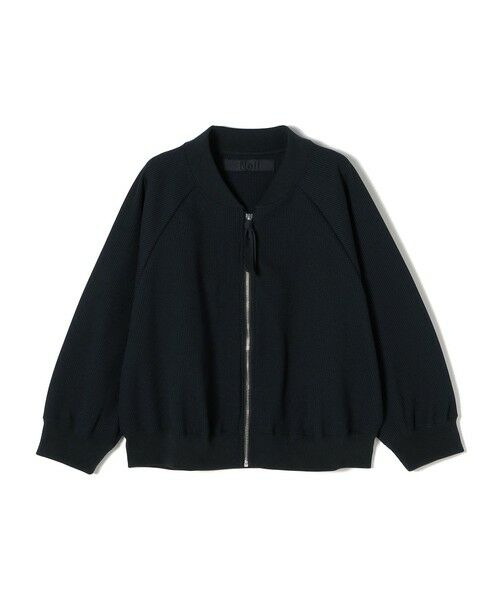 SHIPS / シップス ブルゾン | Nell:〈手洗い可能〉ショート ブルゾン（ブラック）