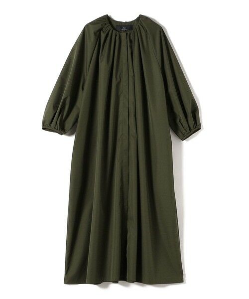 SHIPS / シップス ロング・マキシ丈ワンピース | SHIPS Primary Navy Label:〈手洗い可能〉撥水 羽織 ギャザー ワンピース | 詳細2