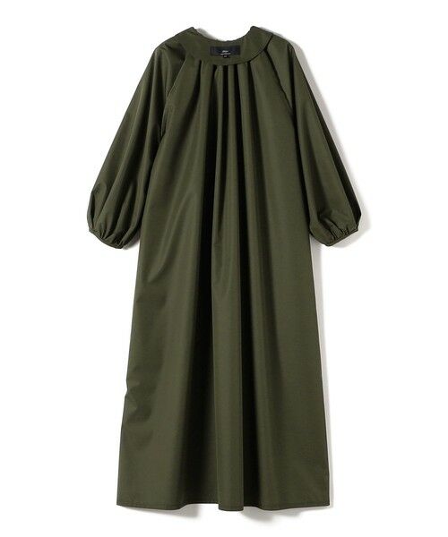 SHIPS / シップス ロング・マキシ丈ワンピース | SHIPS Primary Navy Label:〈手洗い可能〉撥水 羽織 ギャザー ワンピース | 詳細5