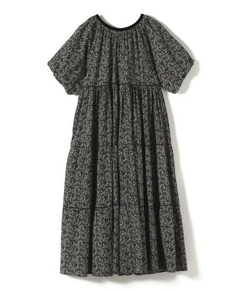 SHIPS / シップス ロング・マキシ丈ワンピース | Fanaka:〈手洗い可能〉2WAY フラワー プリント ワンピース | 詳細1