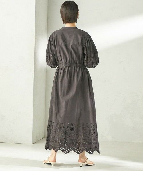 SHIPS / シップス ロング・マキシ丈ワンピース | 《予約》【SHIPS別注】Fanaka:〈手洗い可能〉シフリー ウエスト ギャザー ワンピース | 詳細13