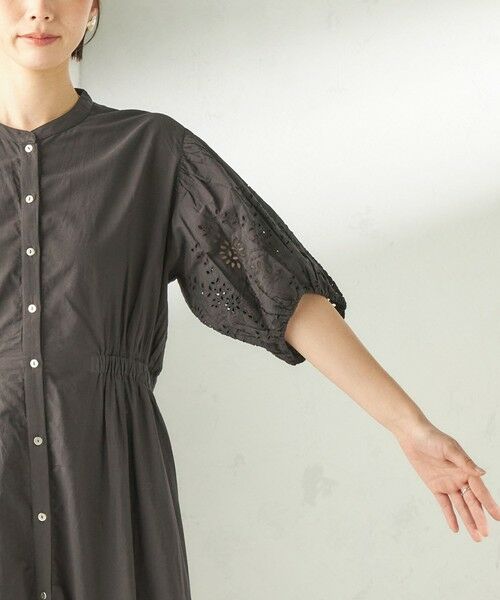 SHIPS / シップス ロング・マキシ丈ワンピース | 《予約》【SHIPS別注】Fanaka:〈手洗い可能〉シフリー ウエスト ギャザー ワンピース | 詳細29