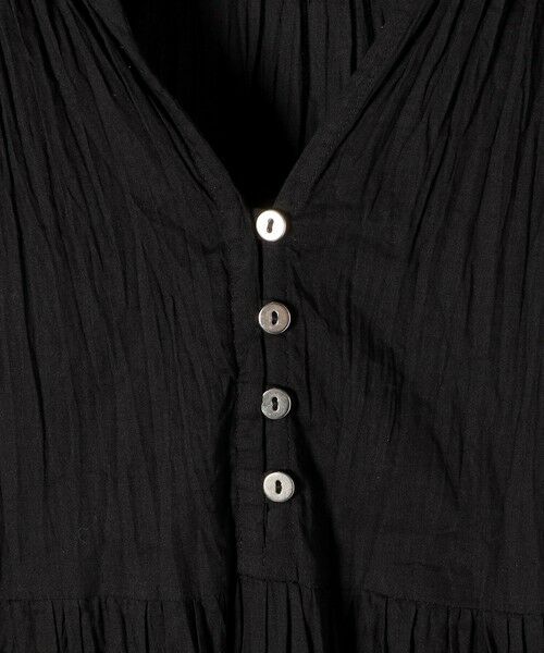 SHIPS / シップス ロング・マキシ丈ワンピース | 《予約》【SHIPS別注】Fanaka:〈手洗い可能〉クリンクル 袖 フレア ワンピース | 詳細11