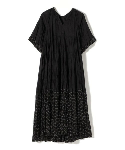 SHIPS / シップス ロング・マキシ丈ワンピース | 《予約》【SHIPS別注】Fanaka:〈手洗い可能〉クリンクル 袖 フレア ワンピース | 詳細15
