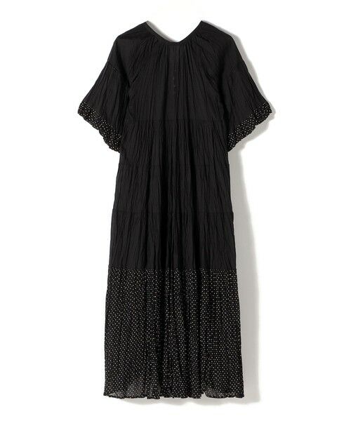 SHIPS / シップス ロング・マキシ丈ワンピース | 《予約》【SHIPS別注】Fanaka:〈手洗い可能〉クリンクル 袖 フレア ワンピース | 詳細16