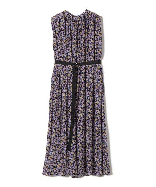 SHIPS / シップス ロング・マキシ丈ワンピース | 《予約》〈手洗い可能〉カッセン フラワー プリント ノースリーブ ワンピース | 詳細10
