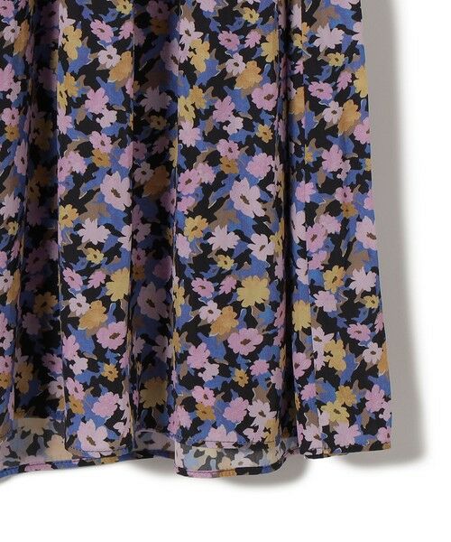 SHIPS / シップス ロング・マキシ丈ワンピース | 《予約》〈手洗い可能〉カッセン フラワー プリント ノースリーブ ワンピース | 詳細14