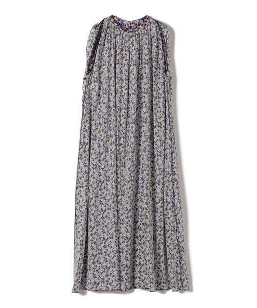 SHIPS / シップス ロング・マキシ丈ワンピース | 《予約》〈手洗い可能〉カッセン フラワー プリント ノースリーブ ワンピース | 詳細17