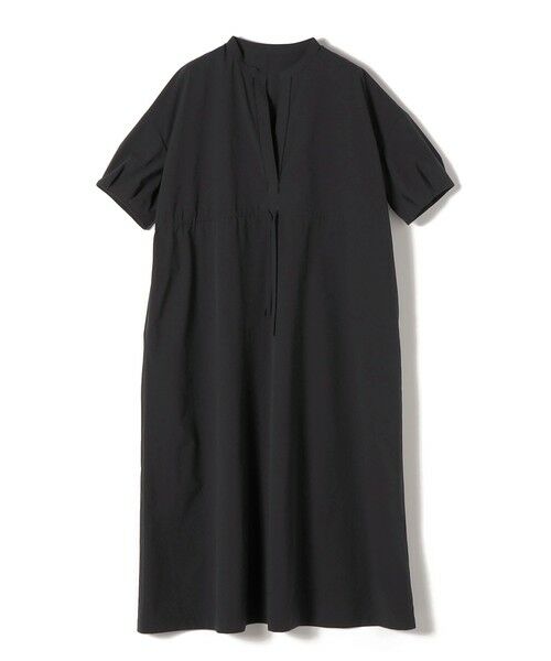 SHIPS / シップス ロング・マキシ丈ワンピース | 《予約》〈接触冷感 / 撥水加工〉TEXBRID(R) タフタ ウエスト 切替 ワンピース | 詳細6