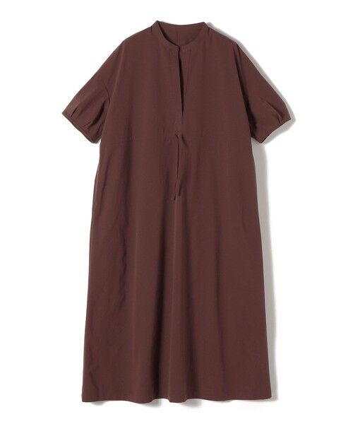 SHIPS / シップス ロング・マキシ丈ワンピース | 《予約》〈接触冷感 / 撥水加工〉TEXBRID(R) タフタ ウエスト 切替 ワンピース | 詳細14