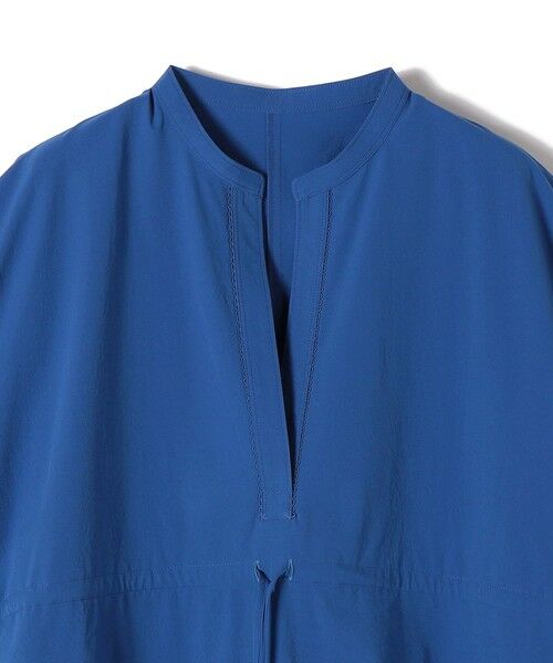 SHIPS / シップス ロング・マキシ丈ワンピース | 《予約》〈接触冷感 / 撥水加工〉TEXBRID(R) タフタ ウエスト 切替 ワンピース | 詳細29