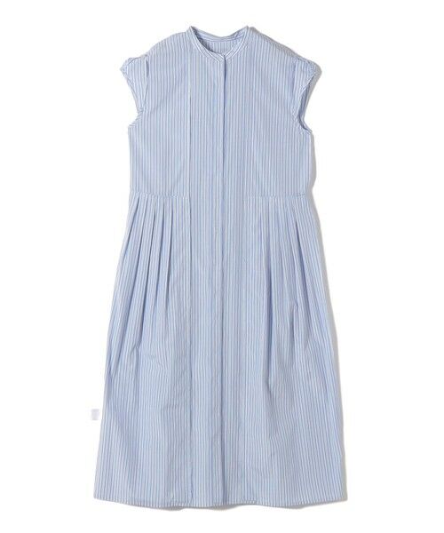 SHIPS / シップス ロング・マキシ丈ワンピース | 《予約》【WEB限定】〈手洗い可能〉ストライプ サイド タック ワンピース | 詳細19