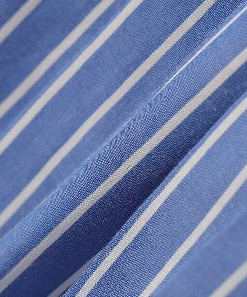 SHIPS / シップス ロング・マキシ丈ワンピース | 《予約》【WEB限定】〈手洗い可能〉ストライプ サイド タック ワンピース | 詳細30