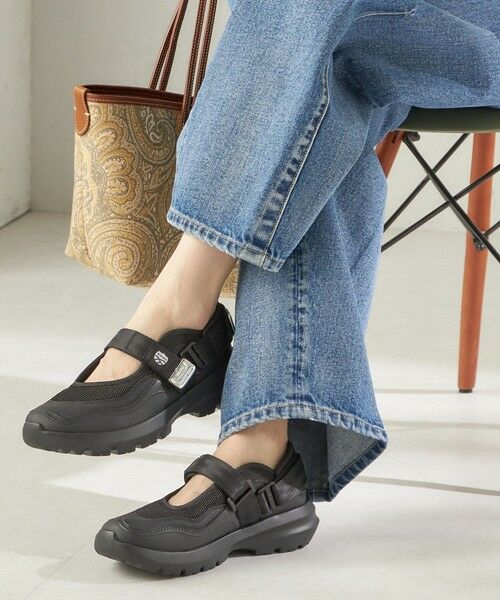 SHIPS / シップス スニーカー | 《予約》【SHIPS別注】SHAKA: メリージェーン スニーカー サンダル（ブラック）