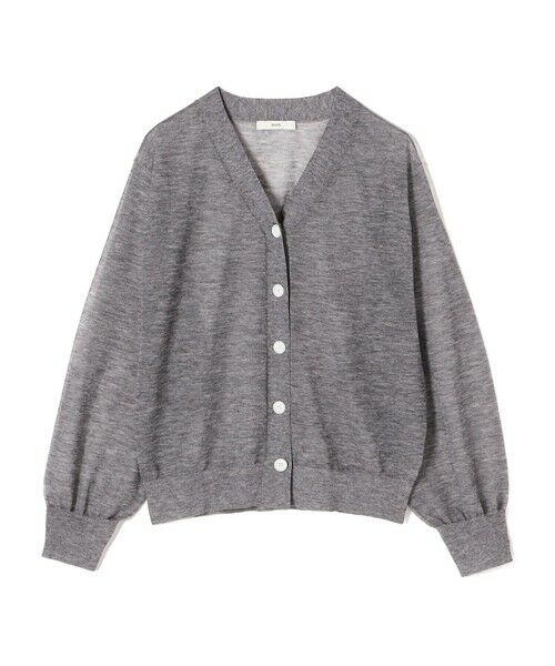SHIPS / シップス カーディガン・ボレロ | 《一部追加予約》〈手洗い可能〉麻混 シアー Vネック カーディガン | 詳細21