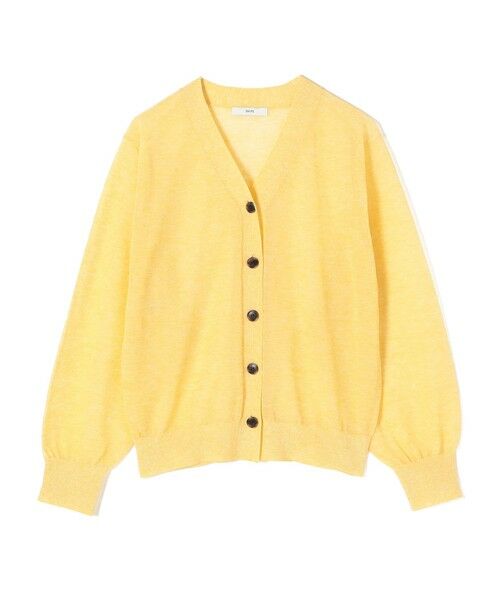 SHIPS / シップス カーディガン・ボレロ | 《予約》〈手洗い可能〉麻混 シアー Vネック カーディガン | 詳細25