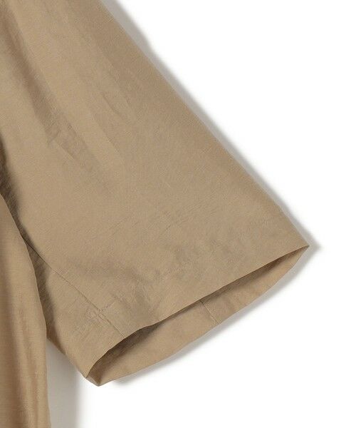 SHIPS / シップス テーラードジャケット | 《予約》〈手洗い可能〉シルク混 シアー 羽織 半袖 ジャケット | 詳細14