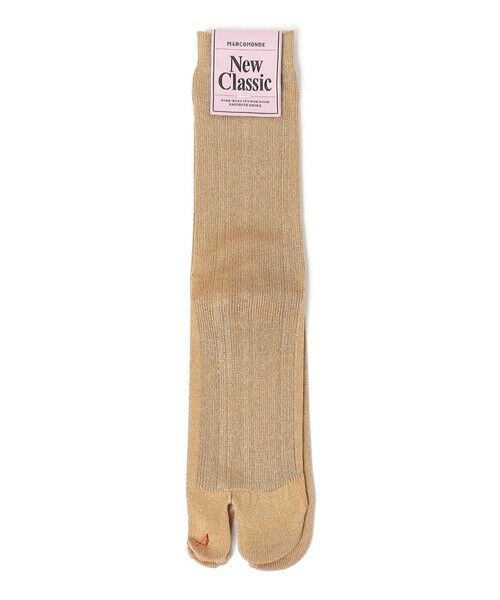 SHIPS / シップス ソックス | MARCOMONDE:グリッター 足袋 ソックス（ゴールド）