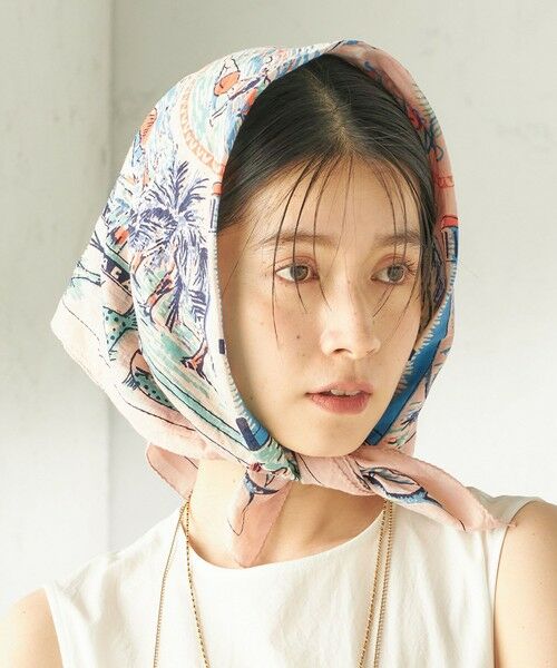 SHIPS / シップス バンダナ・スカーフ | 《予約》BINDU: スカーフ 64×64 | 詳細9