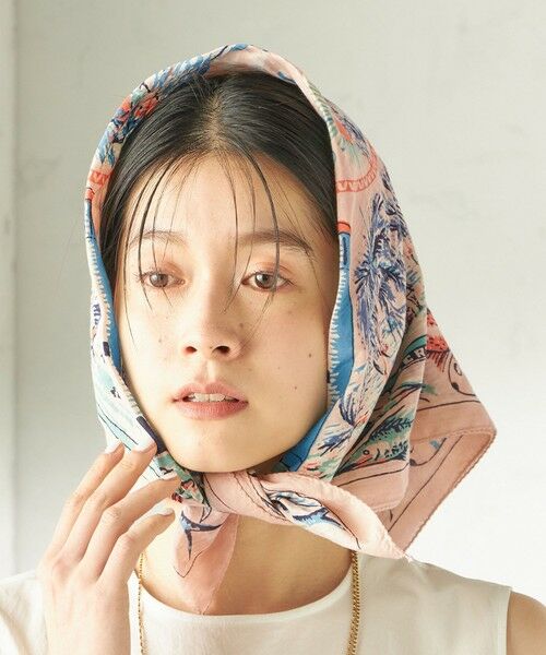 SHIPS / シップス バンダナ・スカーフ | 《予約》BINDU: スカーフ 64×64 | 詳細10