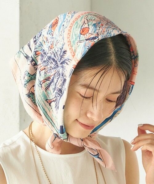 SHIPS / シップス バンダナ・スカーフ | 《予約》BINDU: スカーフ 64×64 | 詳細11