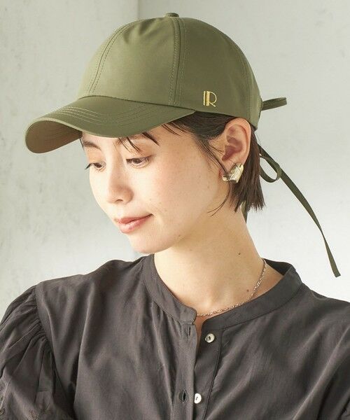 SHIPS / シップス キャップ | 《予約》Revis:〈UVカット / 撥水 / 透湿〉リボン キャップ | 詳細19