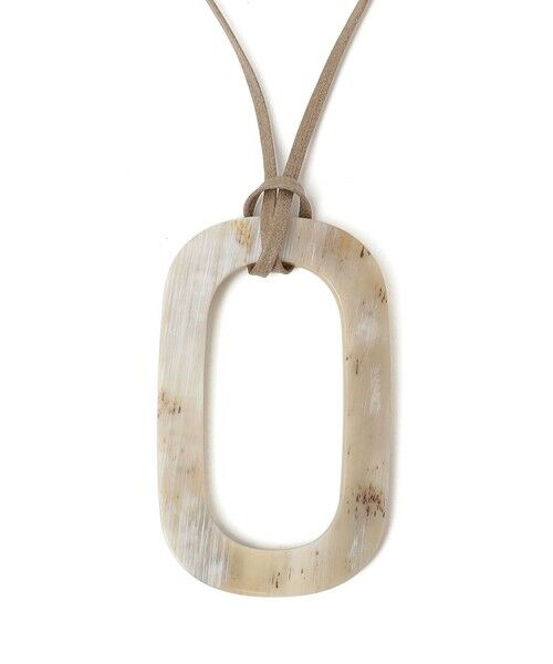 SHIPS / シップス ネックレス・ペンダント・チョーカー | CATHs:レクタングル ネックレス（ベージュ）