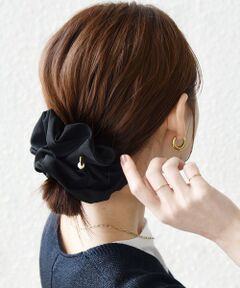 SHIPS / シップス ヘアゴム・シュシュ | グログラン パール モチーフ シュシュ