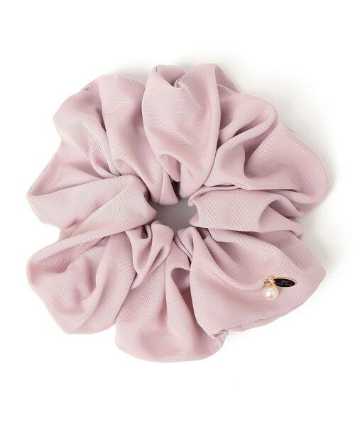 SHIPS / シップス ヘアゴム・シュシュ | グログラン パール モチーフ シュシュ（ライトピンク）