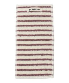 SHIPS Days:ボーダー ハーフ サイズ タオル